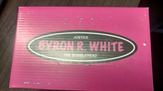Justice Byron R.  White Green Bag Supreme Court Bobblehead 5
