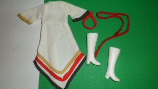GYPSY STRIPE dress SET CLONE BARBIE SHILLMAN Sindy Maddie Mod 1970 ' s clothes 2
