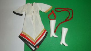 GYPSY STRIPE dress SET CLONE BARBIE SHILLMAN Sindy Maddie Mod 1970 ' s clothes 3