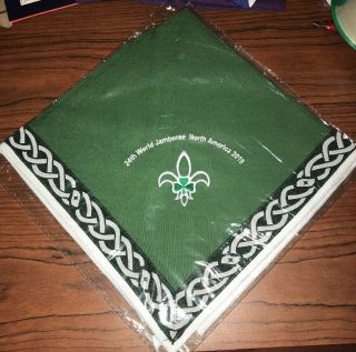 Boy Scout 2019 World Jamboree Wsj Ireland Neckerchief In Bag Tough