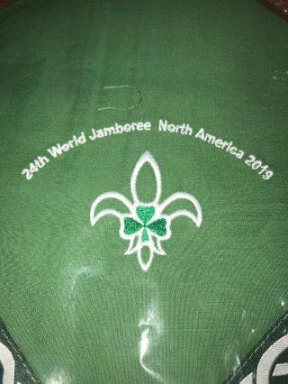 Boy Scout 2019 World Jamboree WSJ Ireland Neckerchief In Bag Tough 2
