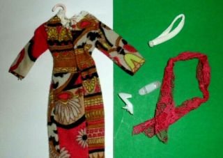 CLONE BARBIE SHILLMAN Sindy Maddie SWEET SIOUX dress SET Mod 1970 ' s clothes 2