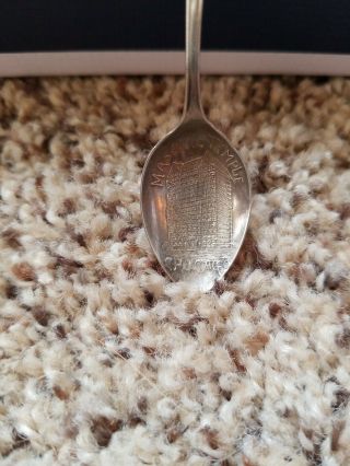 Chicago Masonic Temple Sterling Silver Spoon