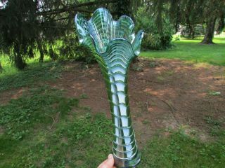 Imperial RIPPLE ANTIQUE CARNIVAL ART GLASS MID - SIZED 16 3/8 
