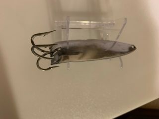 Vintage Chrome Plated Acme Weedless Minnow Lure 3