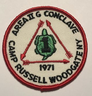 1971 Oa Conclave Region 2 G Camp Russell Ny Mc1