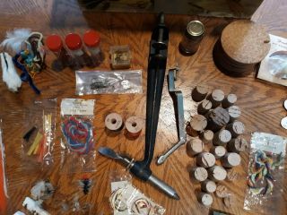 Vintage Fly Tying Kit,  Tack - L - Tyers,  Dated 1946. ,  much 4