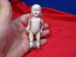 Antique Miniature Bisque Doll B 5