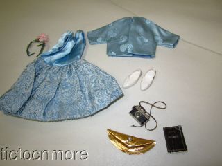 Vintage Ideal Tammy Doll Fashion Clothes 9153 Deamboat Dress Set Complete