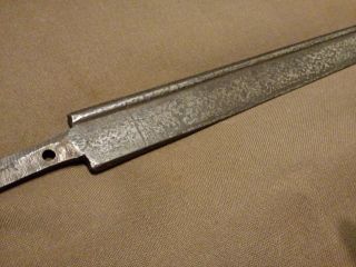 Old Antique Damascus steel Sword Sabre Blade 5