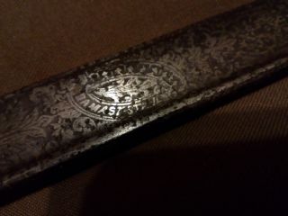 Old Antique Damascus steel Sword Sabre Blade 7