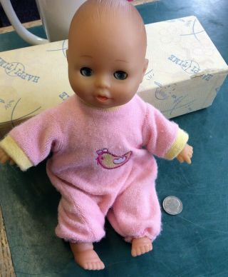Vintage Lissi 8” Soft Body Sleep Eyes Baby In Sears Happi Time Box