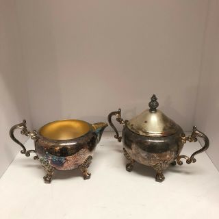 Antique Vintage 1883 F.  B.  Rogers 5 piece Silver Plated Coffee/Tea Set 6