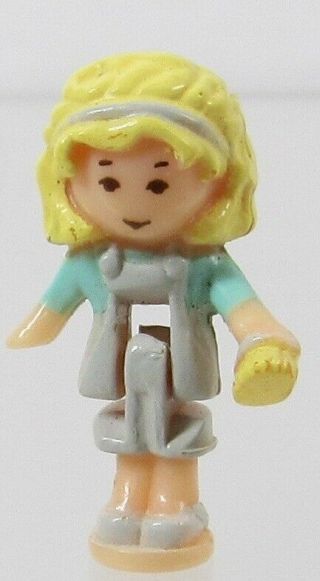 1993 Vintage Figure Polly Pocket Dolls Pet Shop - Polly Bluebird Toys