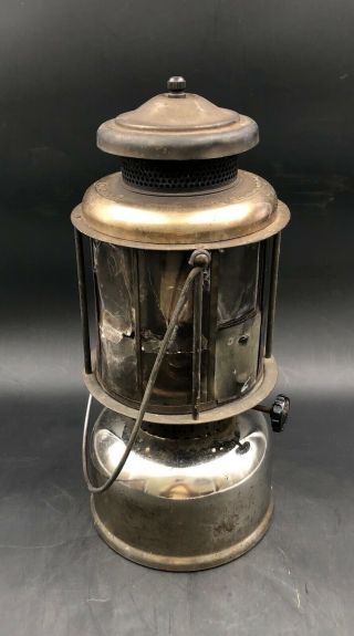 Rare Antique Early Coleman QUICK LITE Kerosene Lantern W/Original Mica Globe 4
