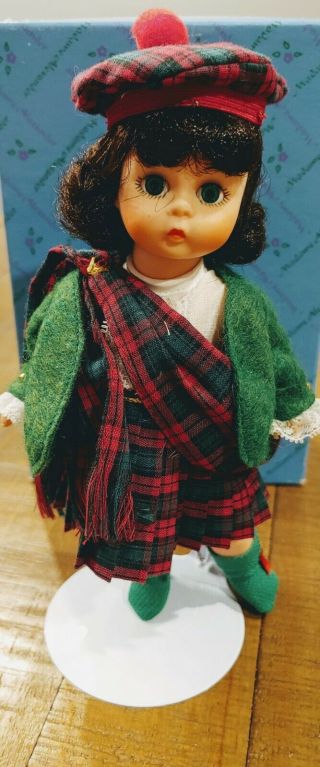 Vintage Madame Alexander 8 Inch Scotland Doll 596