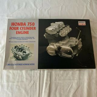 1997 Minicraft Honda 750 Four Cylinder Engine Motorized 1:3 Scale Model Kit,  Nib