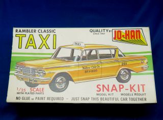 Jo - Han Snap Model Kit 1/25 Scale Rambler Classic Taxi 2