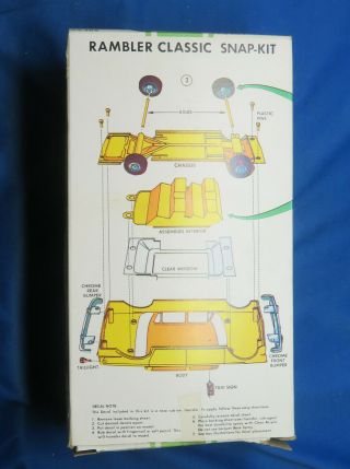 Jo - Han Snap Model Kit 1/25 Scale Rambler Classic Taxi 6