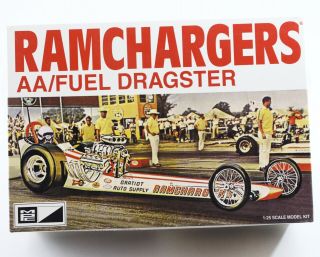 Ramchargers Aa Fuel Dragster Mpc 1:25 Model Kit 30108 Open Box Complete