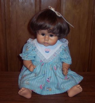 Vintage American Character 16 " Soft Vinyl Baby Doll Wigged Who Is She? Guc