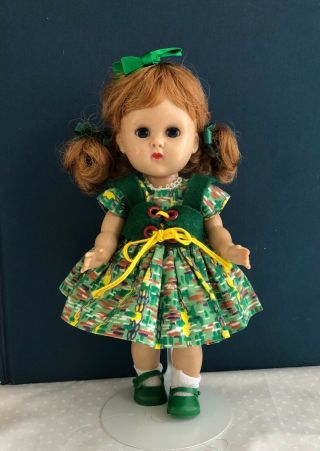 Vintage Vogue SLW Ginny Doll in her Medford Tagged Dress 2