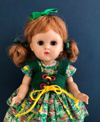 Vintage Vogue SLW Ginny Doll in her Medford Tagged Dress 5