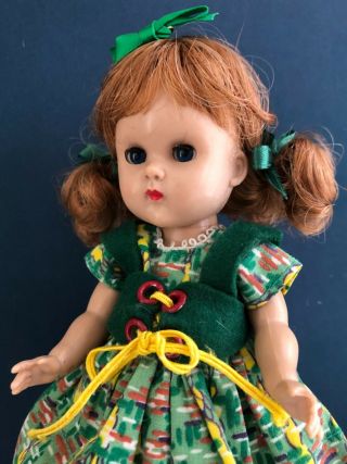 Vintage Vogue SLW Ginny Doll in her Medford Tagged Dress 7