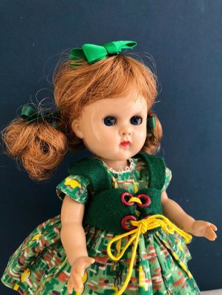 Vintage Vogue SLW Ginny Doll in her Medford Tagged Dress 8