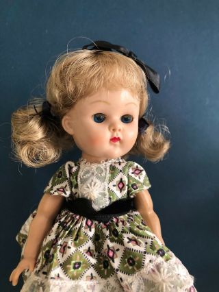 Vintage Vogue Ginny Doll in her Tagged Dress from the 50’s 5