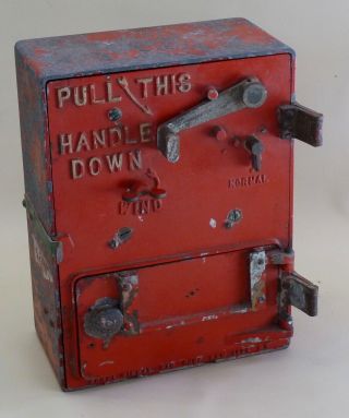 Vintage Horni Signal Fire Alarm Call Box - York City