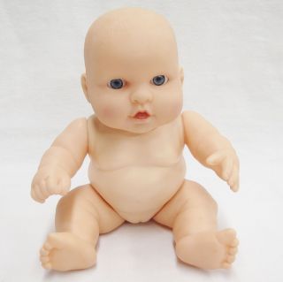 Vintage Hard Plastic Girl Baby Doll Jointed Blue Eyes Body 945 Head Tr - 16 950