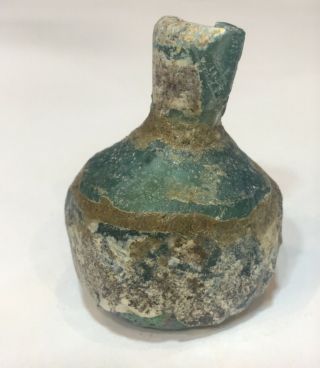 Afghanistan Ancient Roman Glass Bottle Old Antique Glass Bottle Handmade