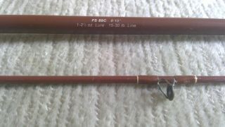 Fenwick Fs89c Fiberglass Salmon Casting / Trolling Rod 8 