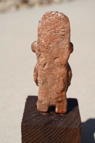 Pre Columbian Sculpture Figure Central South America Pottery 3