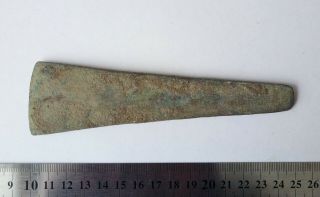 Bronze Age Flat Axe 1200 - 800 Cent.  B.  C.  Great Cond,  No Res.