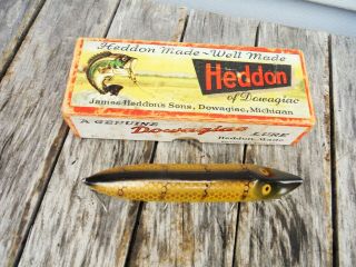 VINTAGE HEDDON VAMP SPOOK FISHING LURE WITH BOX NR 2
