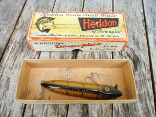 VINTAGE HEDDON VAMP SPOOK FISHING LURE WITH BOX NR 5