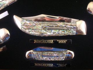 Winchester USA Cartridge Series Knife Set 0f 12 Abalone Pearl 022 of 200 4