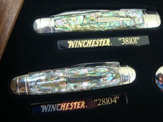 Winchester USA Cartridge Series Knife Set 0f 12 Abalone Pearl 022 of 200 6