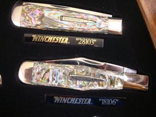 Winchester USA Cartridge Series Knife Set 0f 12 Abalone Pearl 022 of 200 8