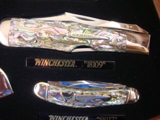 Winchester USA Cartridge Series Knife Set 0f 12 Abalone Pearl 022 of 200 9