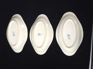 3 antique porcelain A.  Raynaud & Co.  Ceralene Limoges France dishes 7
