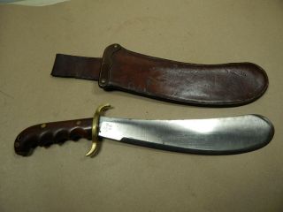 Us Army Model 1904 Hospital Corp Bolo Machete Knife W/scabbard Ww1