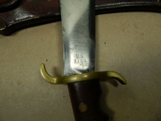 US Army Model 1904 Hospital Corp BOLO MACHETE KNIFE w/scabbard WW1 5