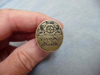 antique wax seal sceau müller zunft petschaft miller guild craftsman mid 19th c 3