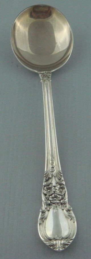 Lunt American Victorian Sterling Silver Cream Soup Spoon