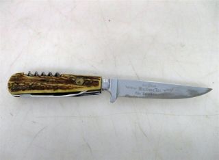 Vintage Puma Solomon Gamekeeper Knife No.  3591 w/ Sheath,  Box, 2