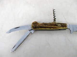 Vintage Puma Solomon Gamekeeper Knife No.  3591 w/ Sheath,  Box, 4