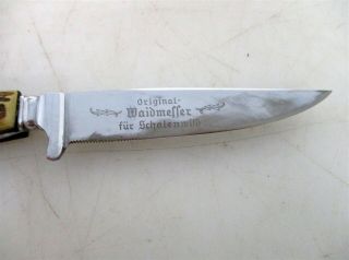 Vintage Puma Solomon Gamekeeper Knife No.  3591 w/ Sheath,  Box, 5